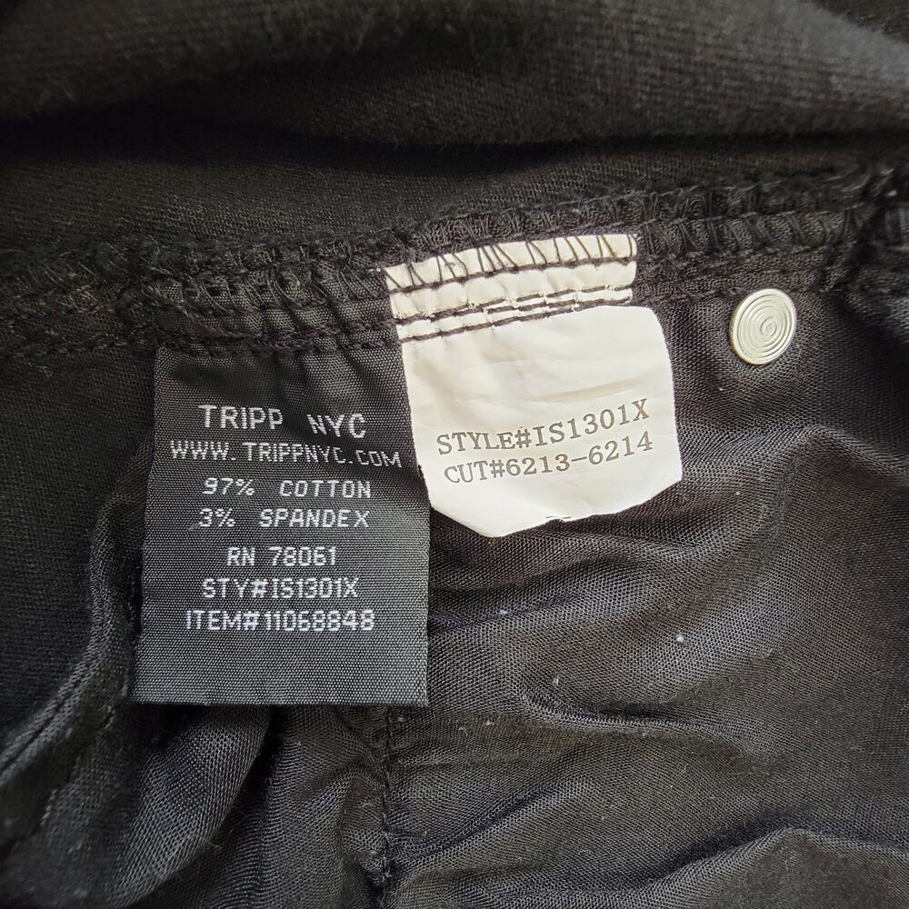 Y2K Tripp NYC Black Distressed Skinny Jeans - Picture 6 of 9